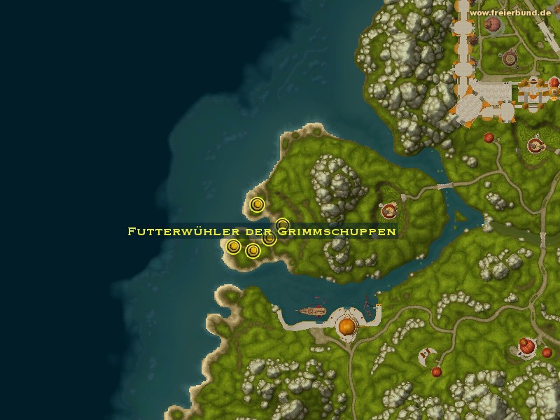 Futterwühler der Grimmschuppen (Grimscale Forager) Monster WoW World of Warcraft 