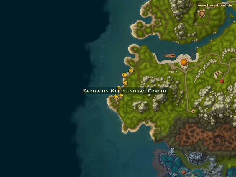 Kapitänin Kelisendras Fracht (Captain Kelisendra's Cargo) Quest-Gegenstand WoW World of Warcraft 
