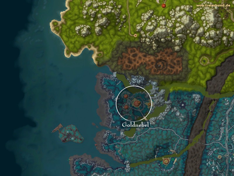 Goldnebel (Goldenmist Village) Landmark WoW World of Warcraft 