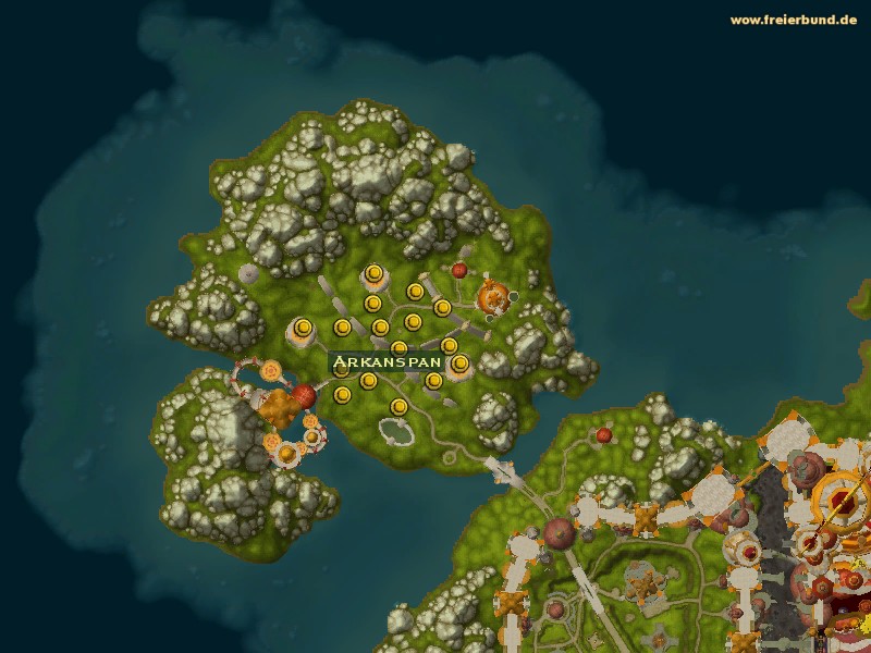 Arkanspan (Arcane Sliver) Quest-Gegenstand WoW World of Warcraft 