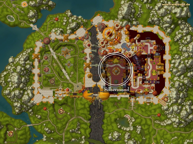 Silbermond (Silvermoon) Landmark WoW World of Warcraft 