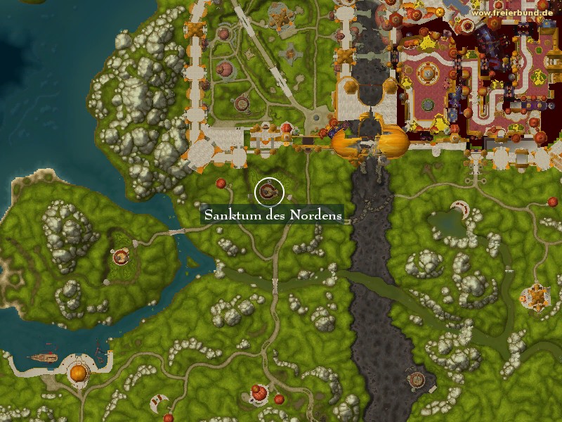 Sanktum des Nordens (North Sanctum) Landmark WoW World of Warcraft 
