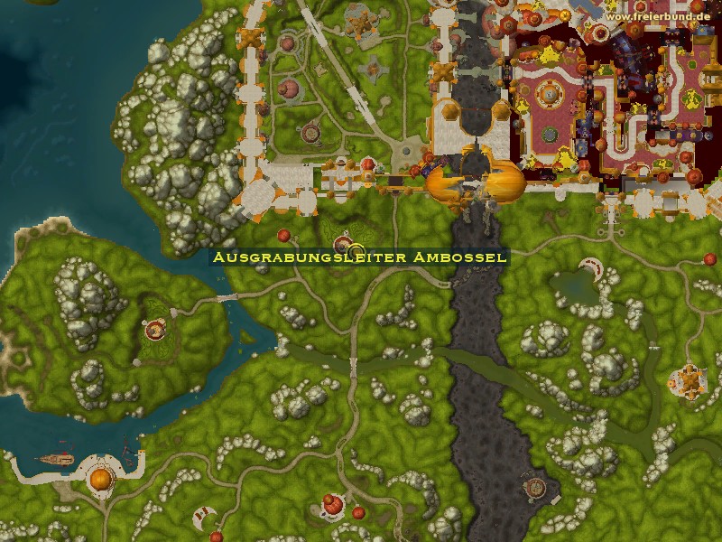 Ausgrabungsleiter Ambossel (Prospector Anvilward) Monster WoW World of Warcraft 