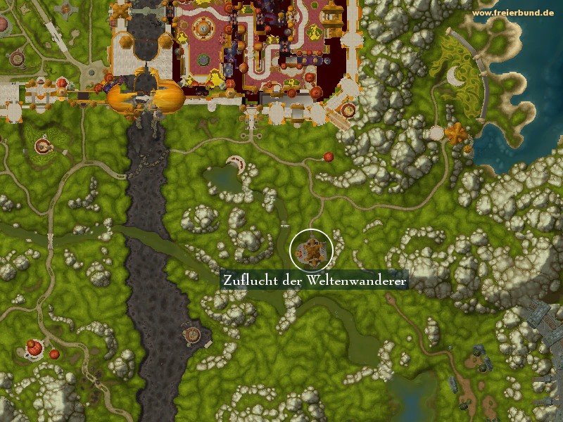 Zuflucht der Weltenwanderer (Farstrider Retreat) Landmark WoW World of Warcraft 