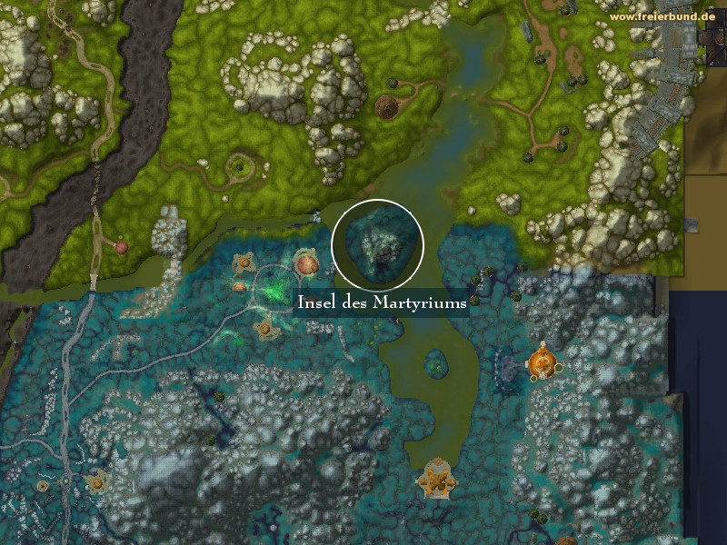 Insel des Martyriums (Isle of Tribulations) Landmark WoW World of Warcraft 
