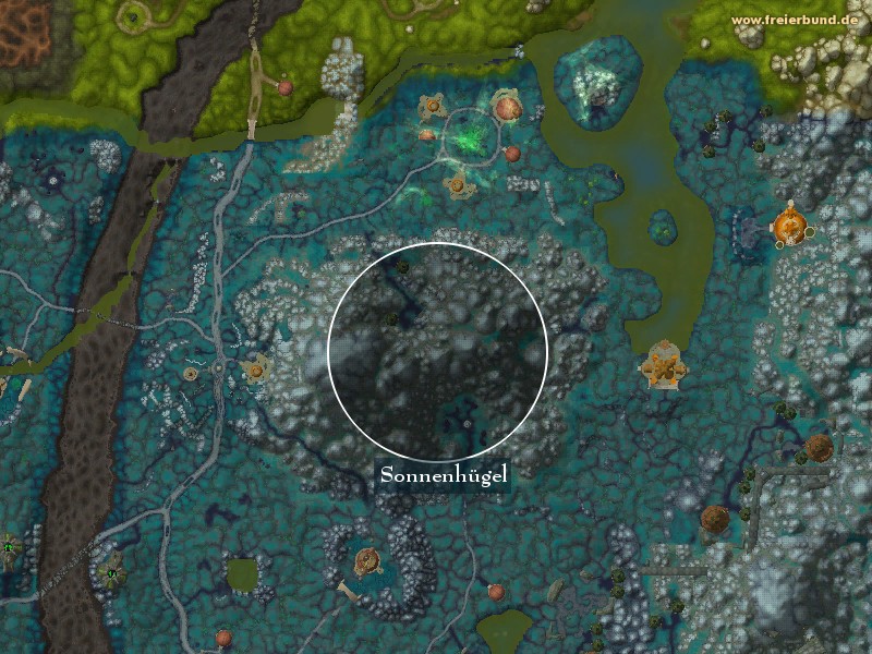 Sonnenhügel (Sungraze Peak) Landmark WoW World of Warcraft 