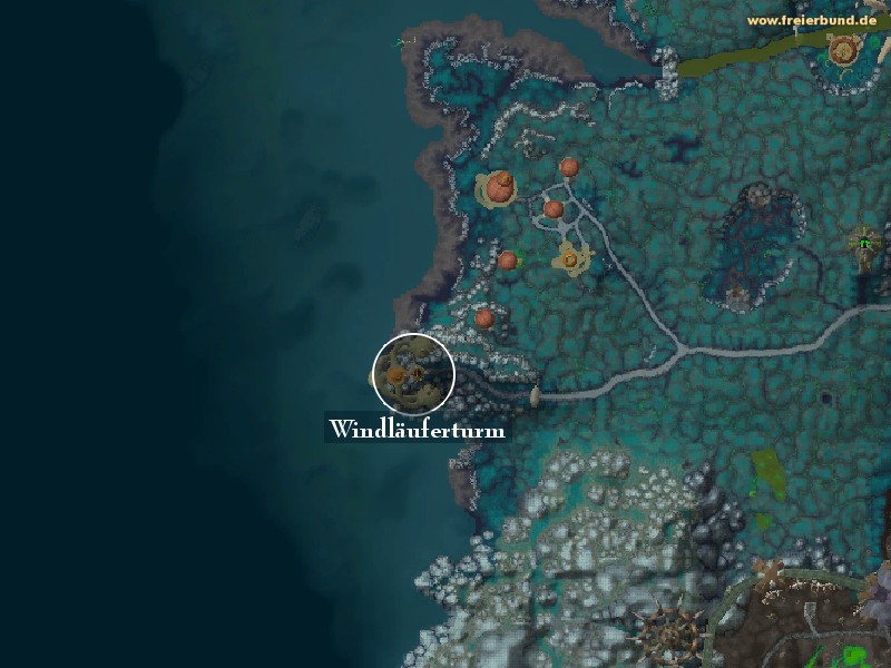 Windläuferturm (Windrunner Spire) Landmark WoW World of Warcraft 