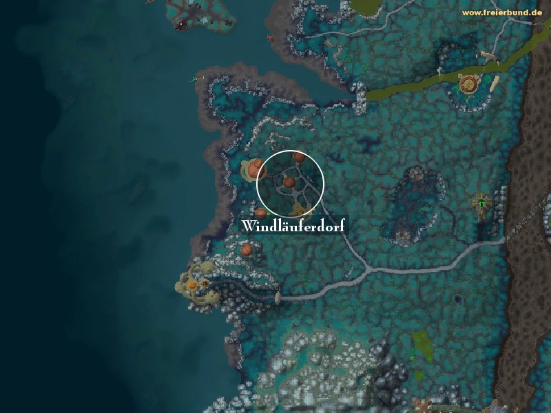 Windläuferdorf (Windrunner Village) Landmark WoW World of Warcraft 