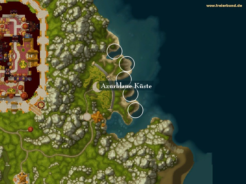 Azurblaue Küste (Azurebreeze Coust) Landmark WoW World of Warcraft 