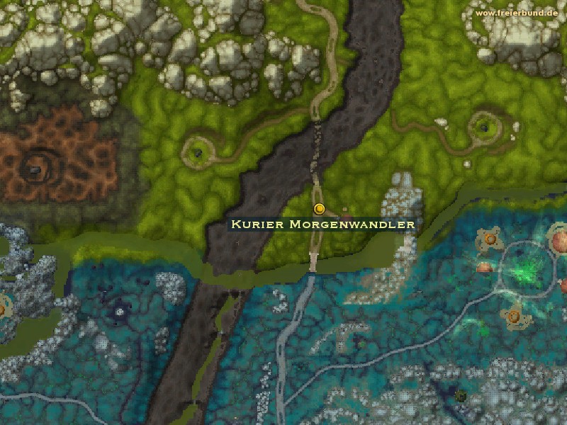 Kurier Morgenwandler (Courier Dawnstrider) Quest-Gegenstand WoW World of Warcraft 
