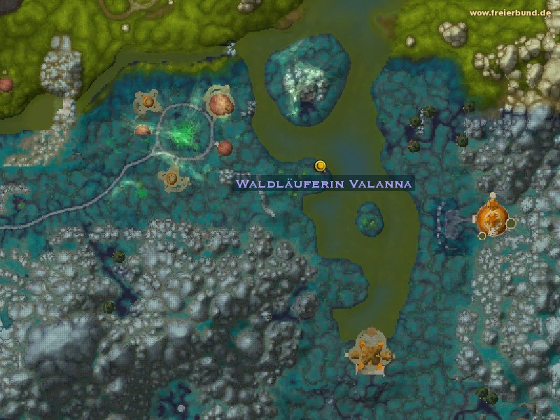 Waldläuferin Valanna (Ranger Valanna) Quest NSC WoW World of Warcraft 