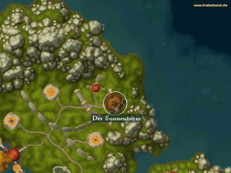 Der Sonnenturm (Sunspire) Landmark WoW World of Warcraft 