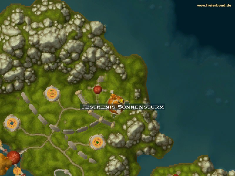 Jesthenis Sonnensturm (Jesthenis Sunstriker) Trainer WoW World of Warcraft 
