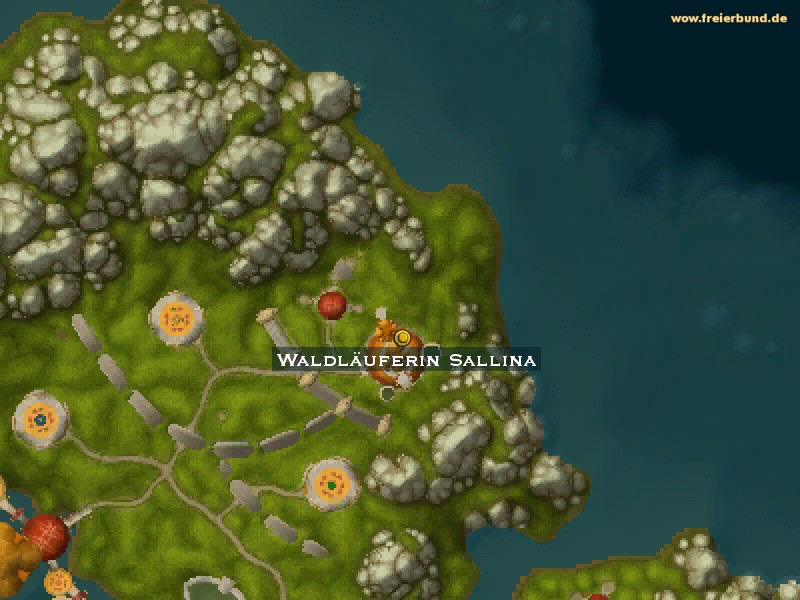 Waldläuferin Sallina (Ranger Sallina) Trainer WoW World of Warcraft 