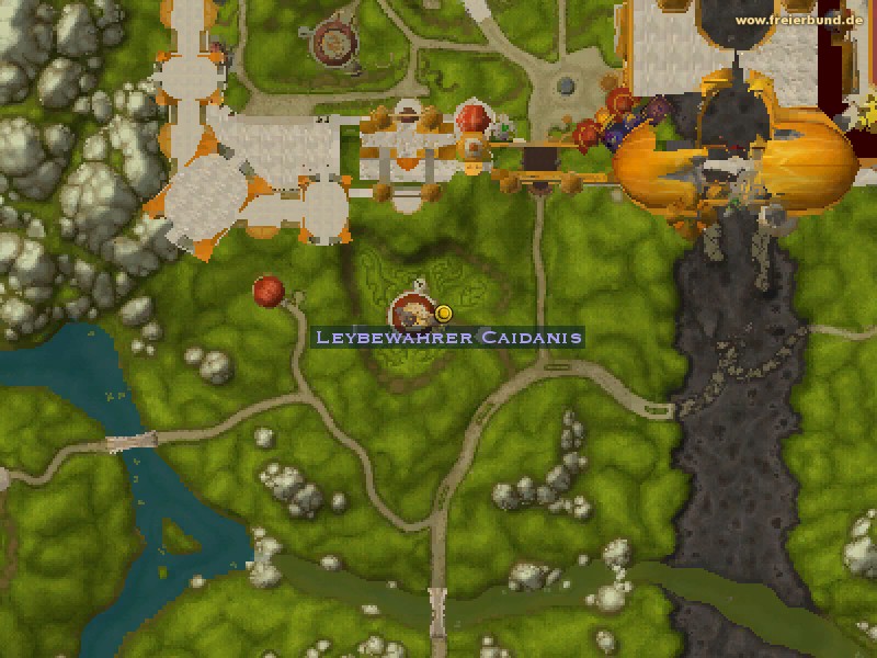Leybewahrer Caidanis (Ley-Keeper Caidanis) Quest NSC WoW World of Warcraft 