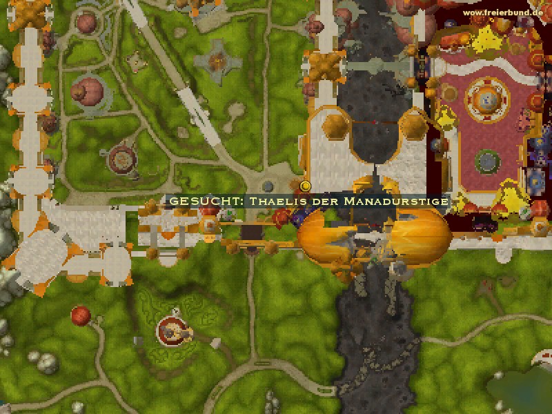 GESUCHT: Thaelis der Manadurstige (Wanted: Thaelis the Hungerer) Quest-Gegenstand WoW World of Warcraft 