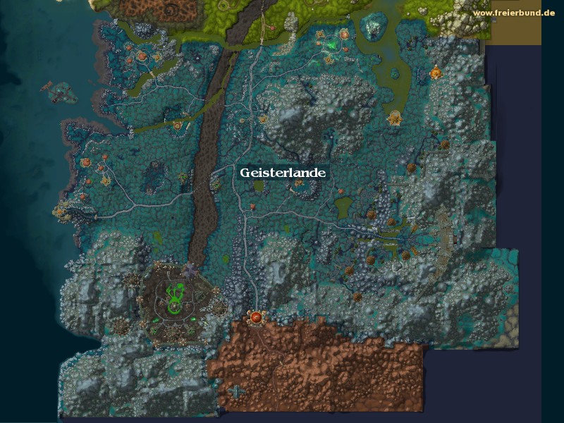 Geisterlande (Ghostlands) Zone WoW World of Warcraft 
