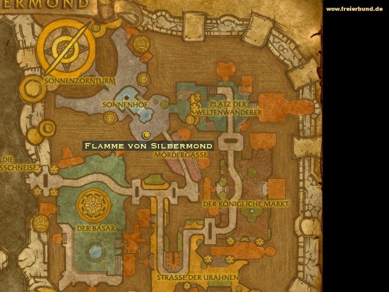 Flamme von Silbermond (Flame of Silvermoon) Quest-Gegenstand WoW World of Warcraft 