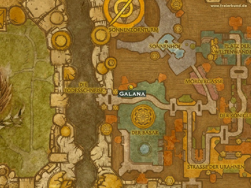 Galana (Galana) Trainer WoW World of Warcraft 