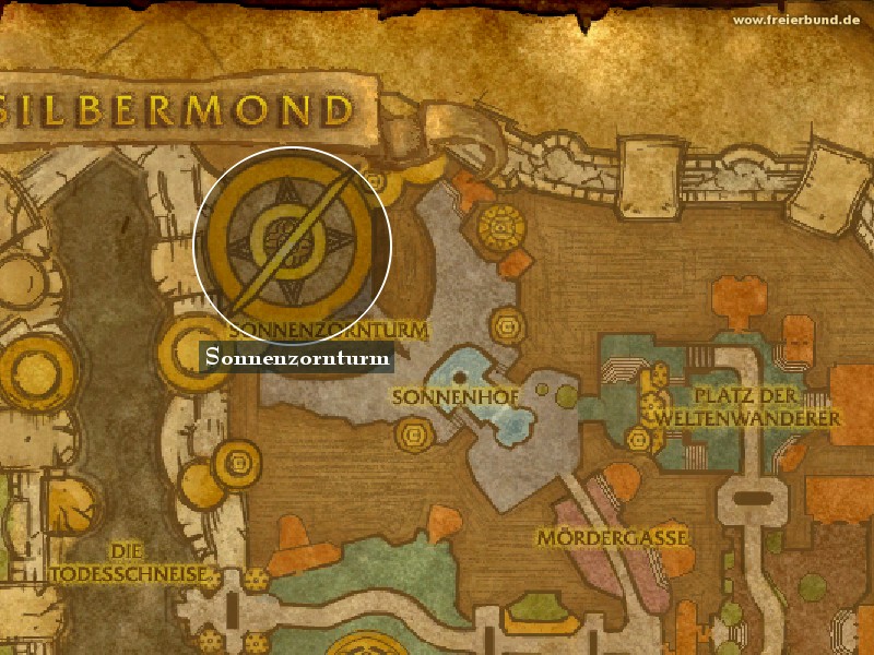 Sonnenzornturm (Sunfury Spire) Landmark WoW World of Warcraft 