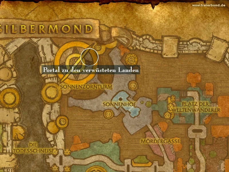Portal zu den verwüsteten Landen (Portal to Blasted Lands) Landmark WoW World of Warcraft 