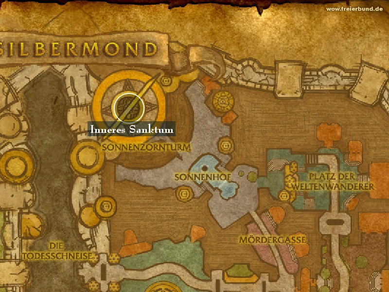 Inneres Sanktum (Inner Sanctum) Landmark WoW World of Warcraft 