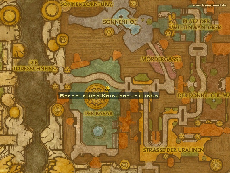 Befehle des Kriegshäuptlings (Warchief's Orders) Quest-Gegenstand WoW World of Warcraft 