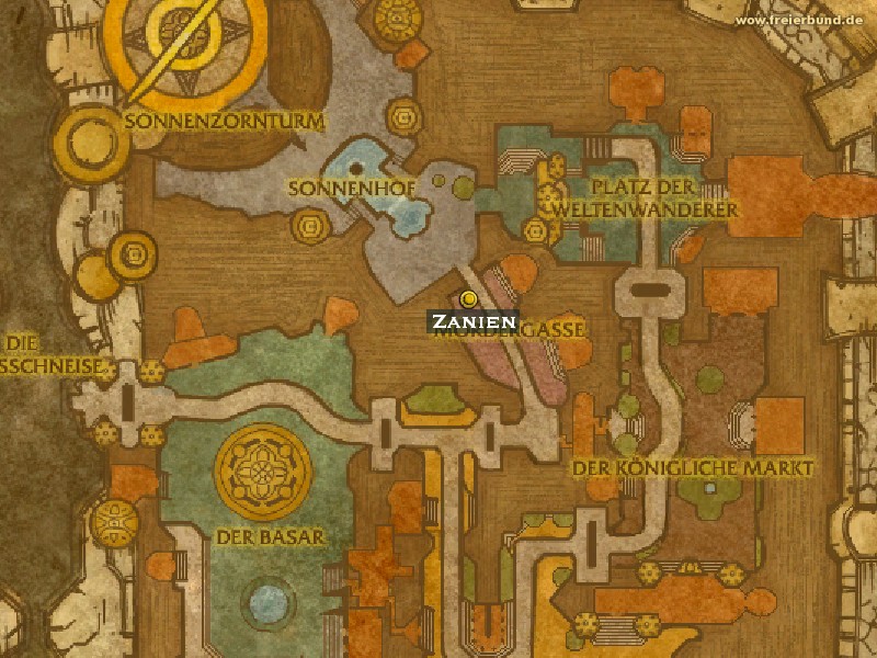 Zanien (Zanien) Trainer WoW World of Warcraft 
