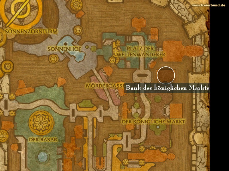 Bank des königlichen Markts (Royal Market Bank) Landmark WoW World of Warcraft 
