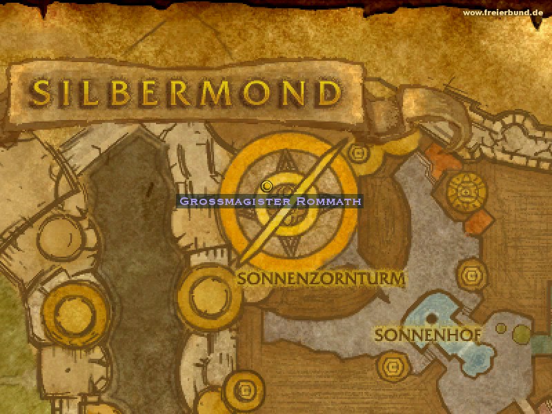 Großmagister Rommath (Grand Magister Rommath) Quest NSC WoW World of Warcraft 