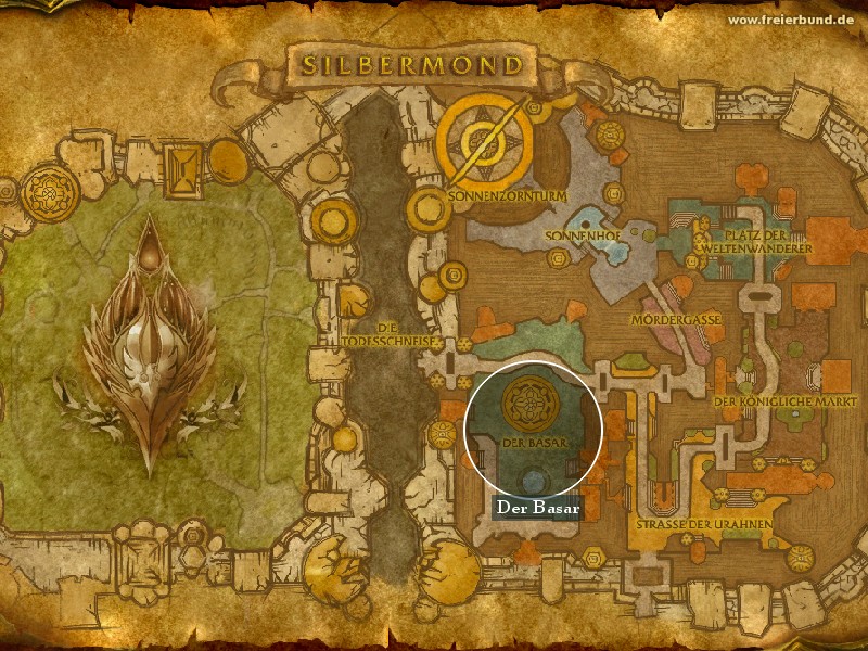 Der Basar (The Bazaar) Landmark WoW World of Warcraft 