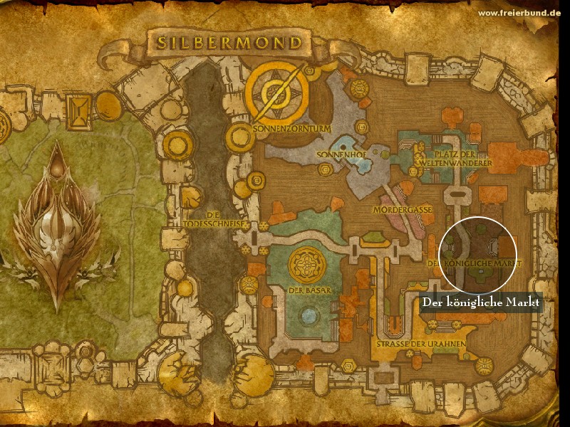 Der königliche Markt (The Royal Exchange) Landmark WoW World of Warcraft 