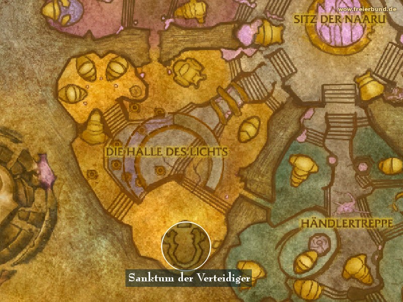 Sanktum der Verteidiger (Vindicator's Sanctum) Landmark WoW World of Warcraft 