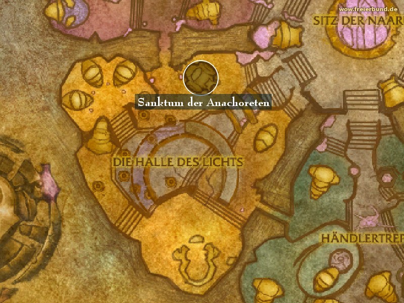 Sanktum der Anachoreten (Anchorites' Sanctum) Landmark WoW World of Warcraft 