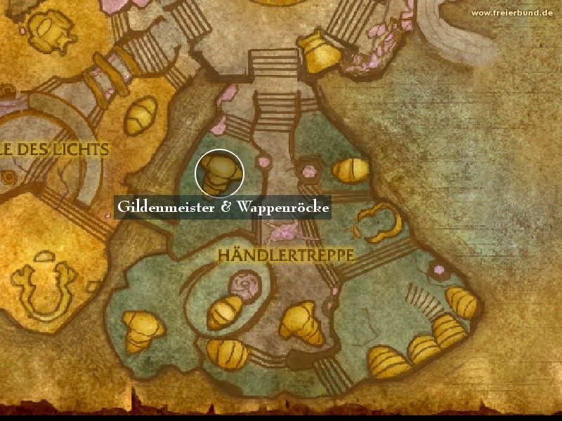 Gildenmeister & Wappenröcke (Guild Master & Tabards) Landmark WoW World of Warcraft 