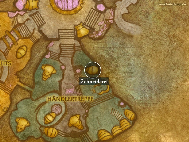 Schneiderei (Tailoring) Landmark WoW World of Warcraft 