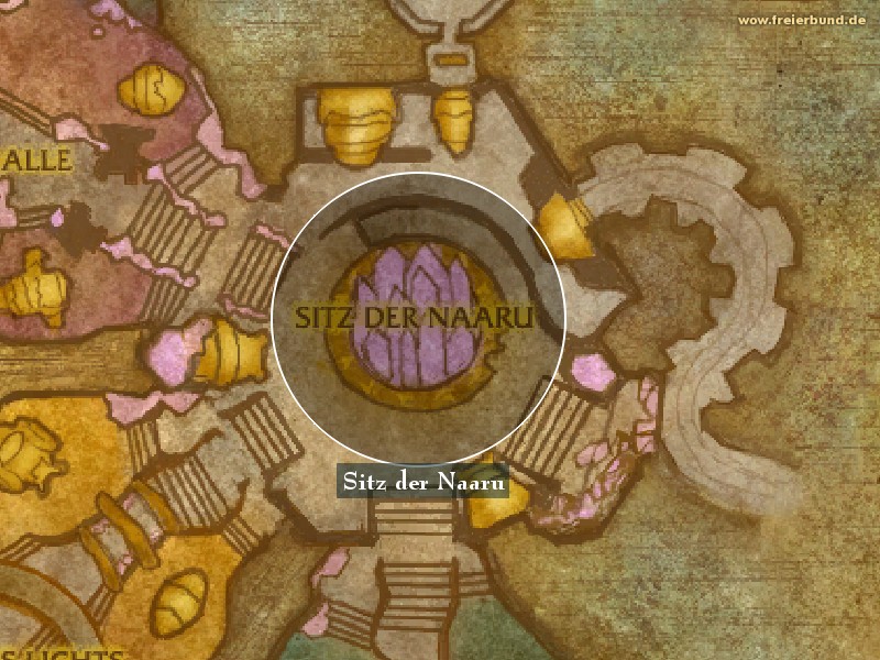 Sitz der Naaru (Seat of the Naaru) Landmark WoW World of Warcraft 
