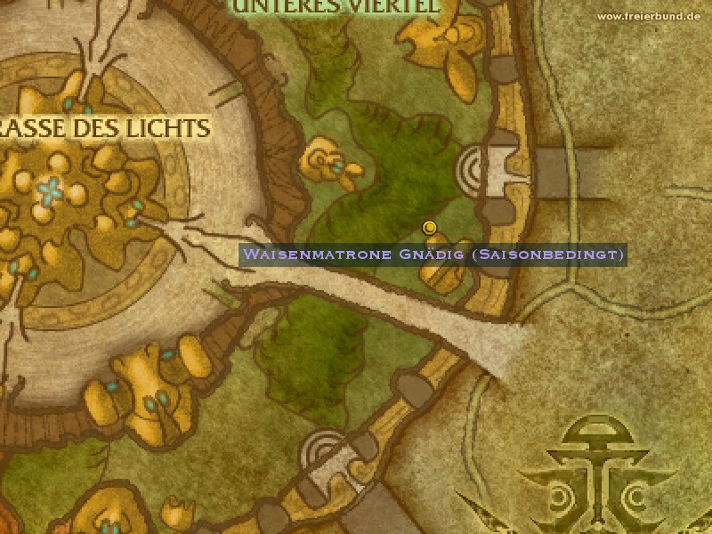 Waisenmatrone Gnädig (Saisonbedingt) (Orphan Matron Mercy) Quest NSC WoW World of Warcraft 