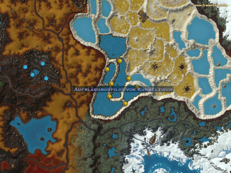 Aufklärungspilot von Kurbelzisch (Fizzcrank Recon Pilot) Quest NSC WoW World of Warcraft 