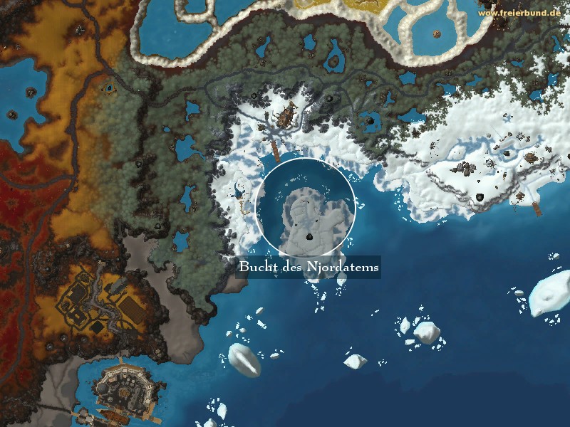 Bucht des Njordatems (Njord's Breath Bay) Landmark WoW World of Warcraft 