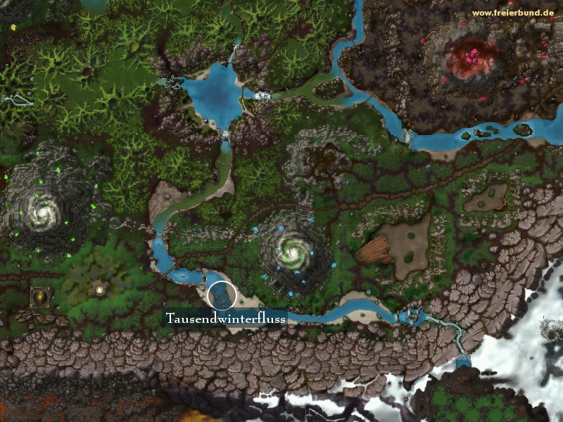 Tausendwinterfluss (Wintergrasp River) Landmark WoW World of Warcraft 