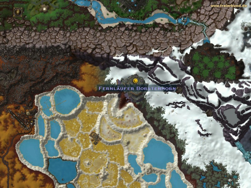 Fernläufer Borstenhorn (Longrunner Bristlehorn) Quest NSC WoW World of Warcraft 