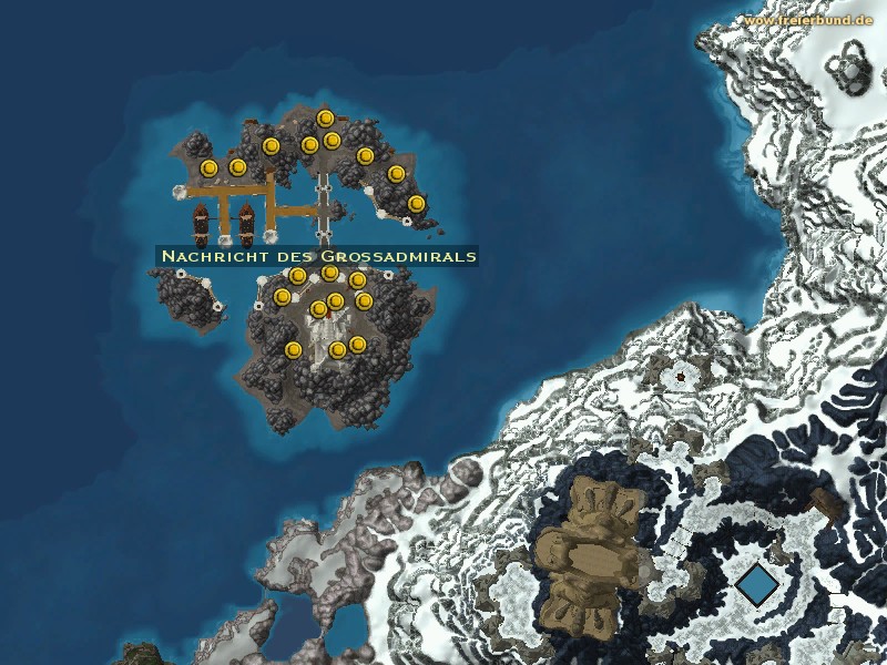 Nachricht des Großadmirals (Note from the Grand Admiral) Quest-Gegenstand WoW World of Warcraft 