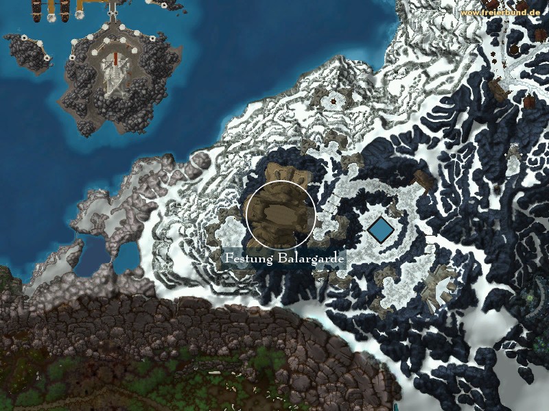 Festung Balargarde (Balargarde Fortress) Landmark WoW World of Warcraft 