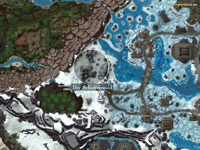 Der Schattenwald (The Forest of Shadows) Landmark WoW World of Warcraft 