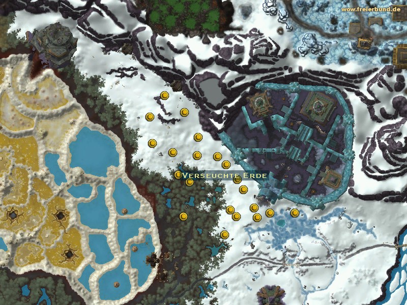 Verseuchte Erde (Scourged Earth) Quest-Gegenstand WoW World of Warcraft 