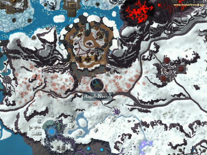 Azjol-Nerub (Azjol-Nerub) Landmark WoW World of Warcraft 