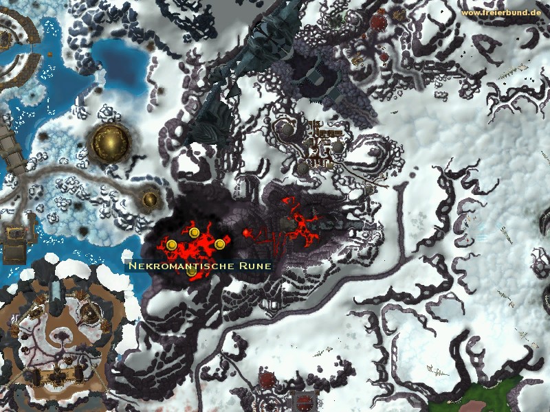 Nekromantische Rune (Necromantic Rune) Quest-Gegenstand WoW World of Warcraft 