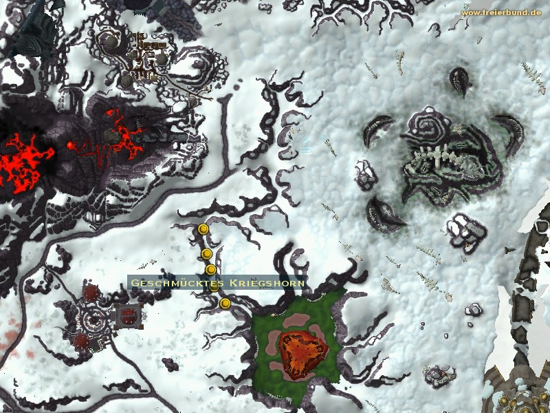 Geschmücktes Kriegshorn (Emblazoned Battle Horn) Quest-Gegenstand WoW World of Warcraft 