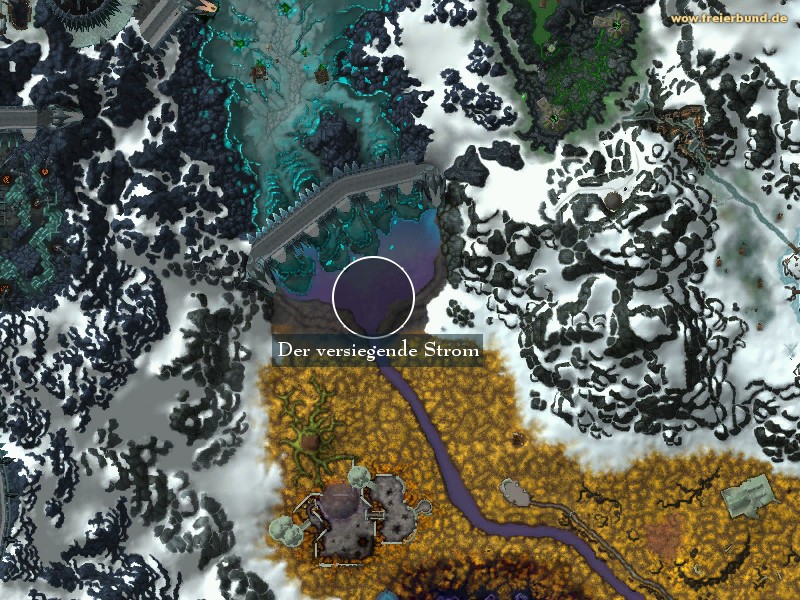 Der versiegende Strom (The Decrepit Flow) Landmark WoW World of Warcraft 